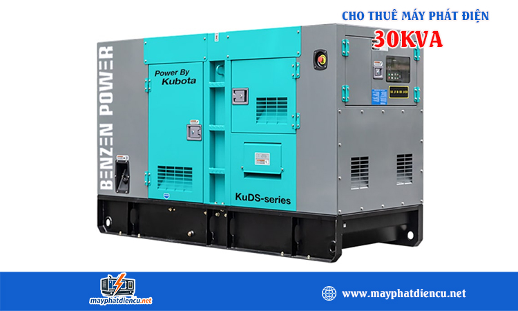 Cho thuê máy phát điện 30kva