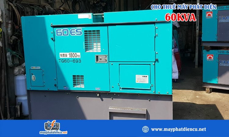 Cho thuê máy phát điện 60kva