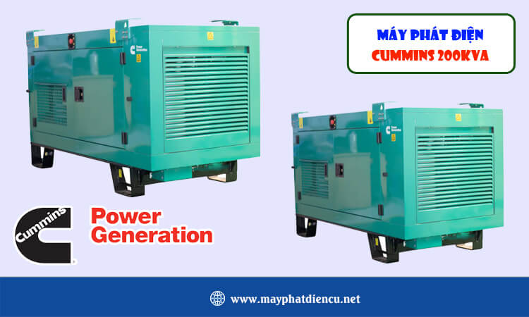 Máy phát điện Cummins 200kva 
