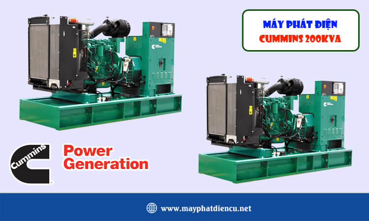 Máy phát điện Cummins 200kva 