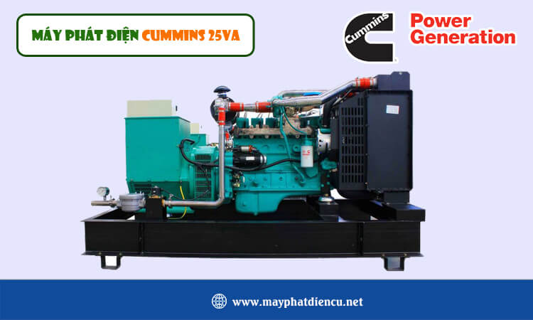 Máy phát điện Cummins 25kva
