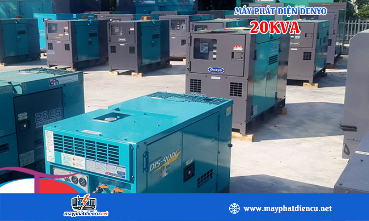 Máy phát điện denyo 20kva