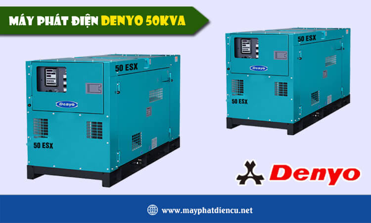 Máy phát điện Denyo 50kva