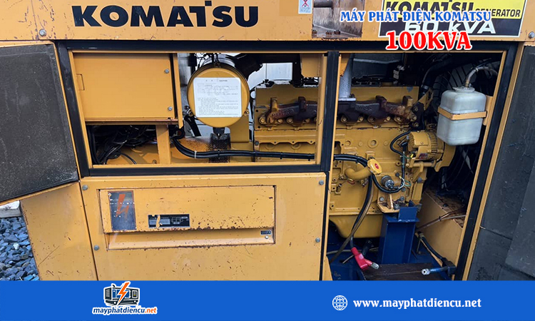 Máy phát điện komatsu 100kva