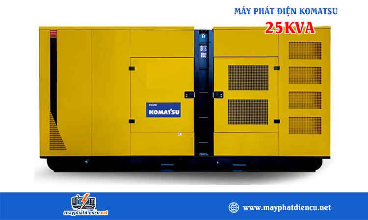Máy phát điện Komatsu 25kva