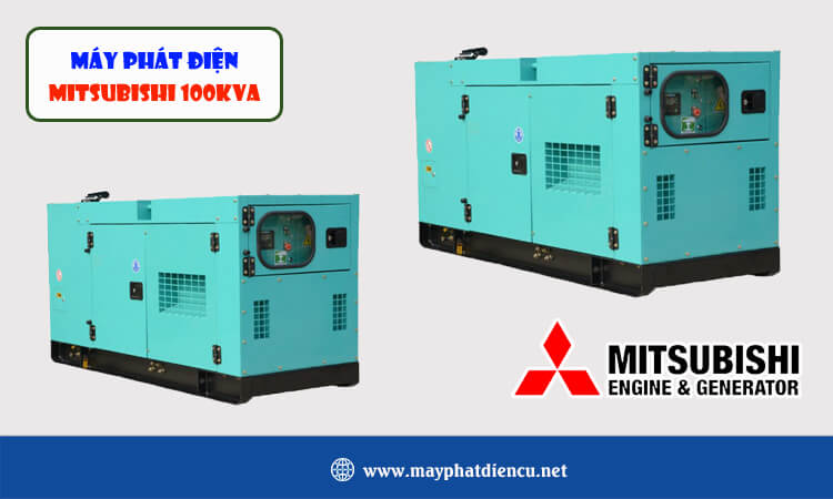 Máy phát điện Mitsubishi 100kva 