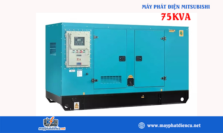 Máy phát điện mitsubishi 75kva