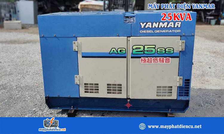 Máy phát điện yanmar 25kva
